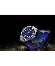 Photo 10 of this HULL COMMANDER GEMSTONE - SPINNAKER | SP-5114-55 Men's Blue, Grey Stainless Steel Diving Watch