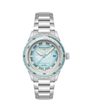 Photo 2 de cette Montre Homme en Acier inoxydable Bleu, Gris HASS AUTOMATIC WHALE SANCTUARY - SPINNAKER | SP-5128-11