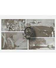 Photo 2 de cette Montre Homme en Acier gun Gris, Vert Hawker Hurricane - AVI-8 | AV-4011-0E