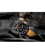 Photo 5 de cette Montre Homme en Acier inoxydable Marron, Noir HAWKER HUNTER - AVI-8 | AV-4052-02