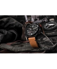 Photo 8 de cette Montre Homme en Acier inoxydable Marron, Noir HAWKER HUNTER - AVI-8 | AV-4052-02