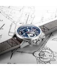 Photo 3 de cette Montre Homme en Acier inoxydable Bleu, Gris HAWKER HARRIER II - AVI-8 | AV-4065-04