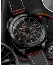 Foto 15 de este reloj para hombre Hawker Hunter de acero inoxidable negro - AVI-8 | AV-4100-04