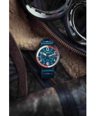 Foto 6 dieser Lagunas' Spitfire Legacy 303 Squadron Herrenuhr aus blauem Edelstahl – AVI-8 | AV-4105-01