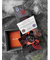 Photo 4 of this Dambuster Chronograph Black Stainless Steel Men's Watch - AVI-8 | AV-4107-01