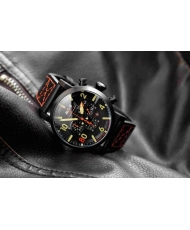 Photo 8 of this Dambuster Chronograph Black Stainless Steel Men's Watch - AVI-8 | AV-4107-01