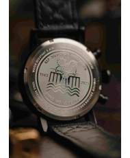 Foto 9 de este reloj para hombre de acero inoxidable negro con cronógrafo Dambuster - AVI-8 | AV-4107-01