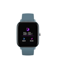 Front photo of this Inexpensive Smartwatch for Women in Silver Metal, Blue - LIFESTYLE - SMARTY 2.0 - SW007B