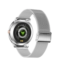 Photo in context 3 of this Silver Metal Women's Health Connected Watch - LEVEL - SMARTY 2.0 - SW018B