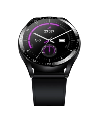 Foto del escenario 2 de este reloj conectado para correr de metal negro para hombre - RACE - SMARTY 2.0 - SW019A