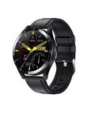 Fotoszenario 8 dieser Herren-Running-Connected-Uhr aus schwarzem Metall – RACE – SMARTY 2.0 – SW019A