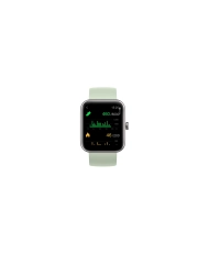 Photo mise en situation 4 de cette Montre connectée pour le sport Femme en Alluminium, Alloy Gris, Vert clair - ALEXA - SMARTY 2