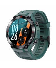 Foto del escenario 4 de este reloj para hombre conectado con GPS en metal negro, verde - PULL UP - SMARTY 2.0 - SW059C