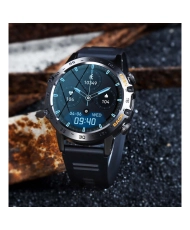 Photo mise en situation 5 de cette Montre connectée pour le sport Femme, Homme en Métal Noir - GAME - SMARTY 2.0 - SW065A