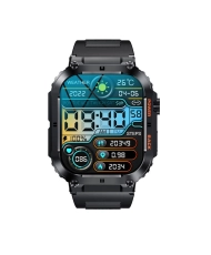 Photo mise en situation 2 de cette Montre connectée pour le sport Femme, Homme en Métal Noir - CHALLENGE - SMARTY 2.0 - SW066A