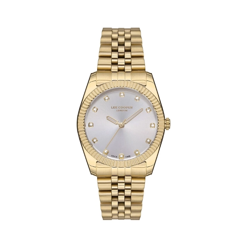 Reloj de Cuarzo Barato para Mujer en Metal, color Dorado - Lee Cooper London - LC07115.130