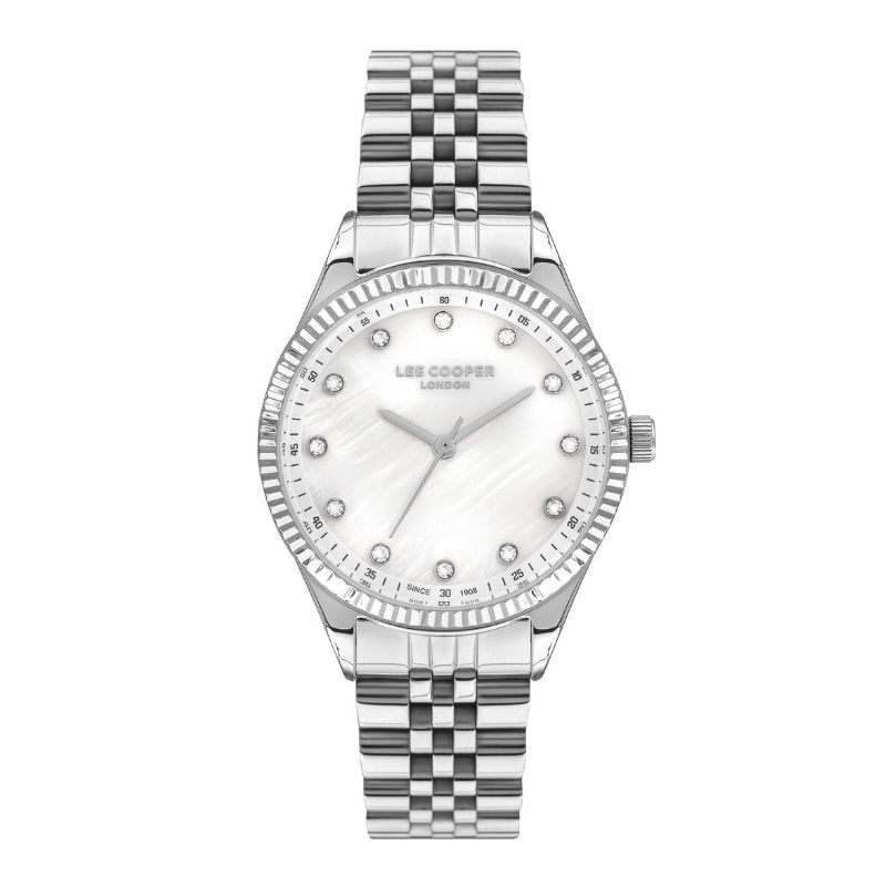 Montre Quartz pas cher pour Femme en Métal, de couleur Argenté - Lee Cooper London - LC07310.320