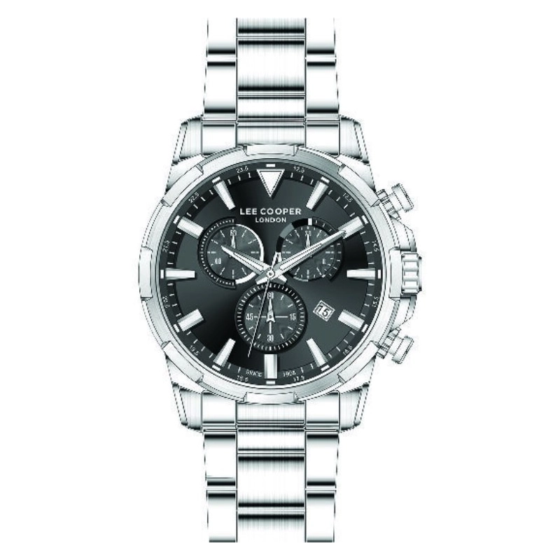 Montre Quartz pas cher pour Homme en Métal, de couleur Argenté - Lee Cooper London - LC07385.350