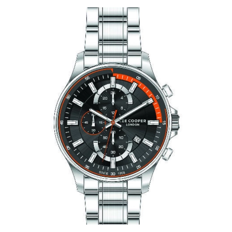 Montre Quartz pas cher pour Homme en Métal, de couleur Argenté - Lee Cooper London - LC07352.350