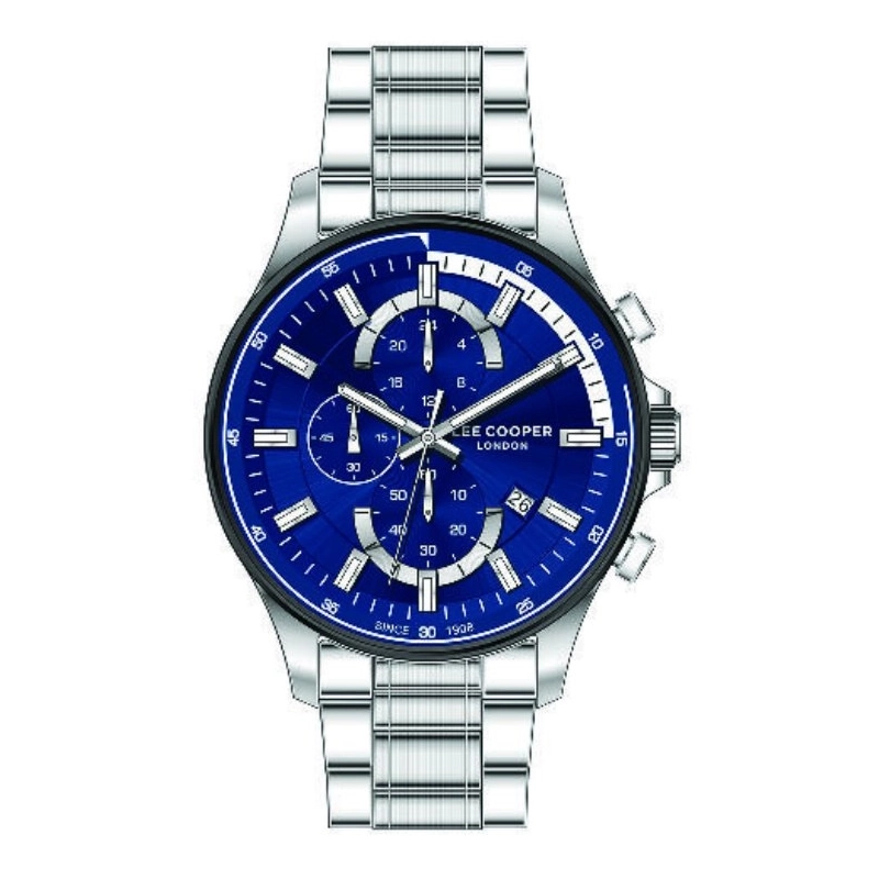 Montre Quartz pas cher pour Homme en Métal, de couleur Argenté - Lee Cooper London - LC07352.390