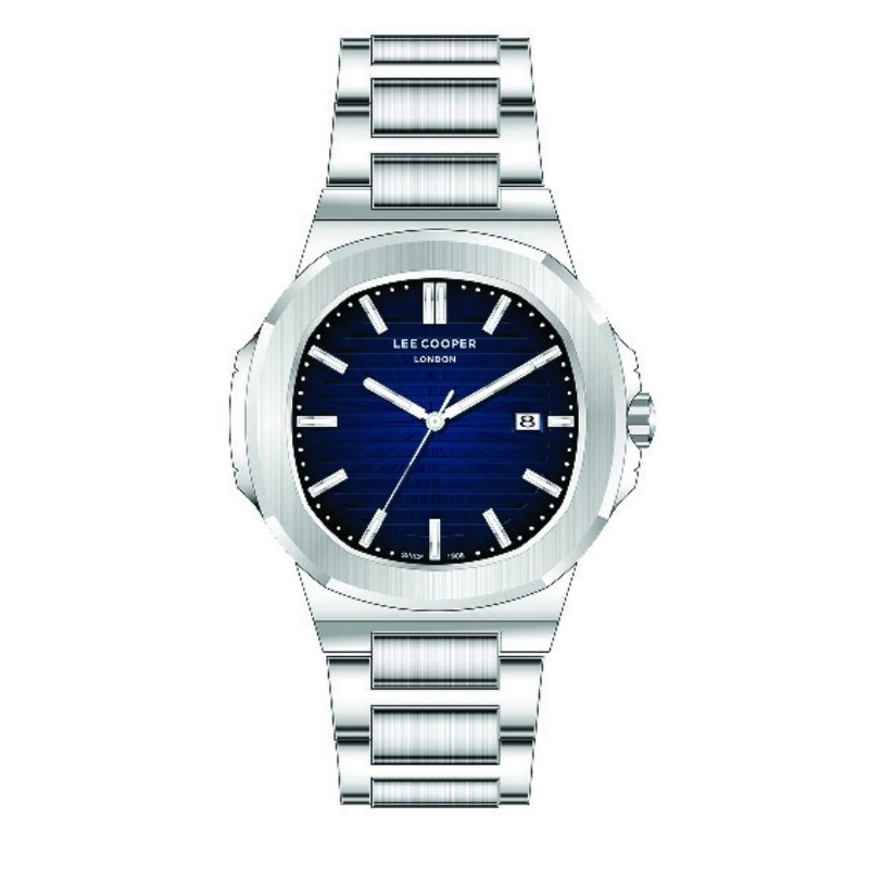 Montre Quartz pas cher pour Homme en Métal, de couleur Argenté - Lee Cooper London - LC07368.460