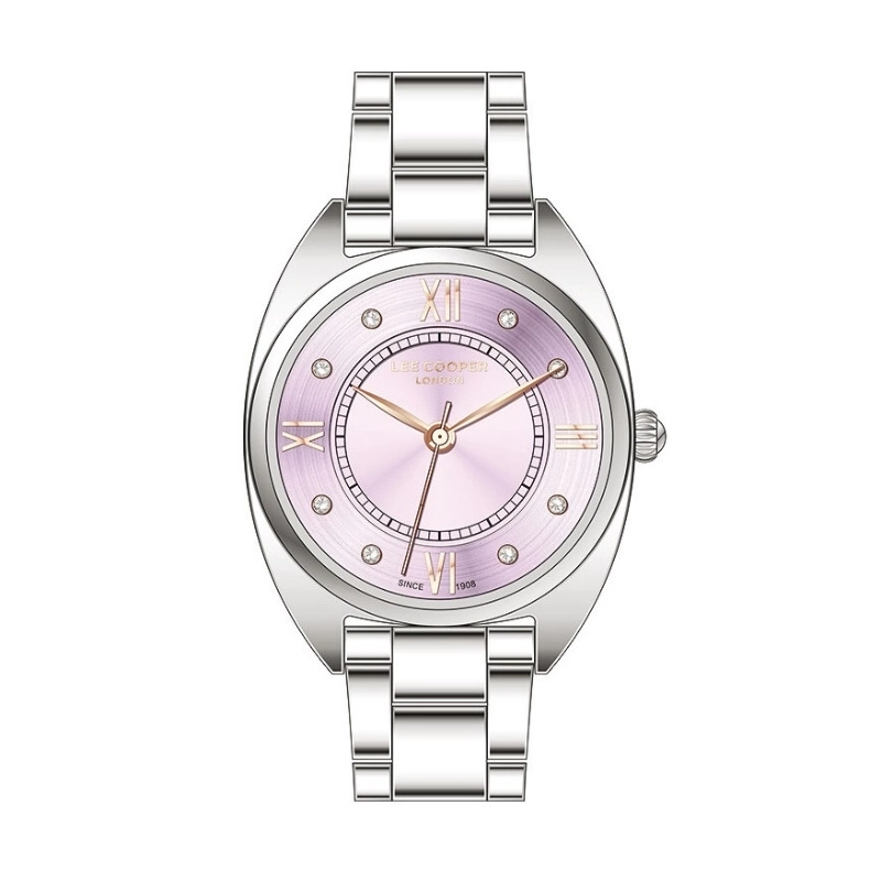 Montre Quartz pas cher pour Femme en Métal, de couleur Argenté - Lee Cooper London - LC07383.380