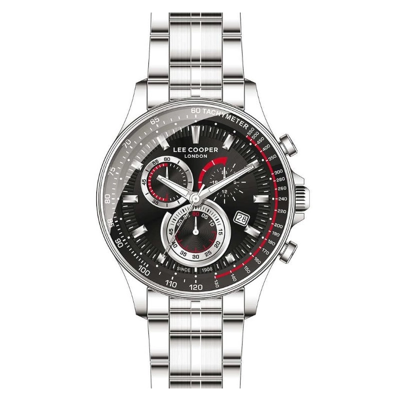 Montre Quartz pas cher pour Homme en Métal, de couleur Argenté - Lee Cooper London - LC07403.350