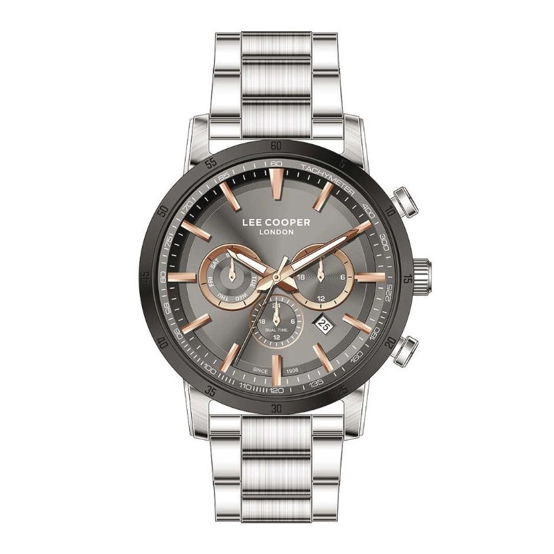 Montre Quartz pas cher pour Homme en Métal, de couleur Argenté - Lee Cooper London - LC07357.360