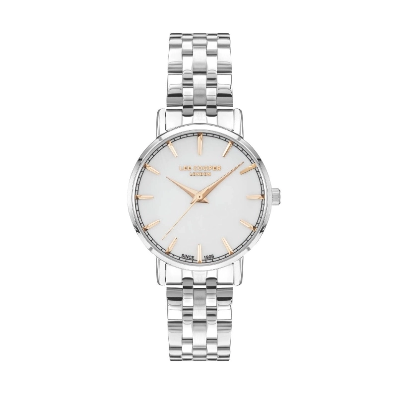 Reloj de Cuarzo Barato para Mujer en Metal, color Plata - Lee Cooper London - LC07503.320