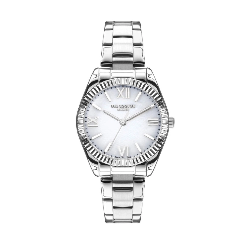 Reloj de Cuarzo Barato para Mujer en Metal, color Plata - Lee Cooper London - LC07459.320