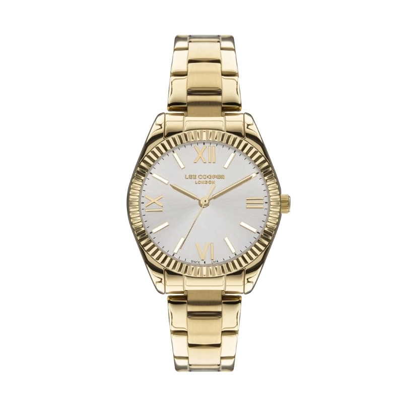 Reloj de Cuarzo Barato para Mujer en Metal, color Dorado - Lee Cooper London - LC07459.130