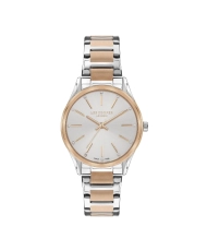 Montre Quartz pas cher pour Femme en Métal, de couleur Argenté, Doré Rose, Doré Rose - Lee Cooper London - LC07518.530