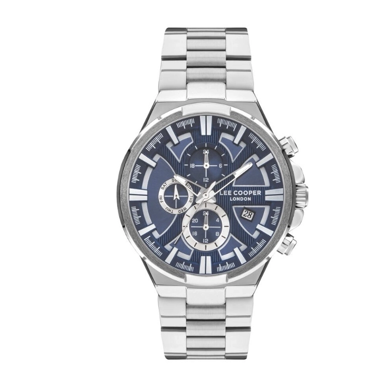 Montre Quartz pas cher pour Homme en Métal, de couleur Argenté - Lee Cooper London - LC07484.390