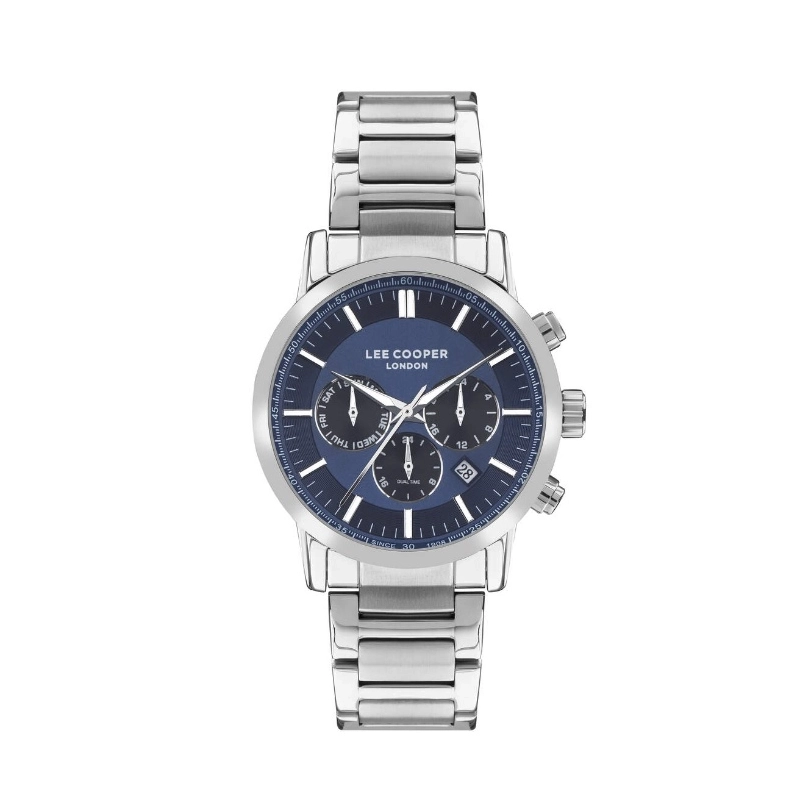 Montre Quartz pas cher pour Homme en Métal, de couleur Argenté - Lee Cooper London - LC07505.390