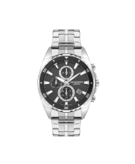 Montre Quartz pas cher pour Homme en Métal, de couleur Noir, Argenté - Lee Cooper London - LC07515.060