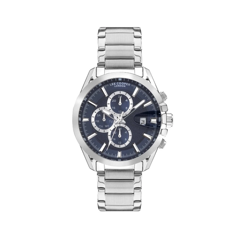 Montre Quartz pas cher pour Homme en Métal, de couleur Argenté - Lee Cooper London - LC07455.390