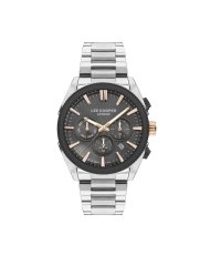 Montre Quartz pas cher pour Homme en Métal, de couleur Argenté, Gun, Argenté - Lee Cooper London - LC07479.060