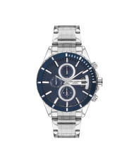 Montre Quartz pas cher pour Homme en Métal, de couleur Bleu, Argenté - Lee Cooper London - LC07529.390