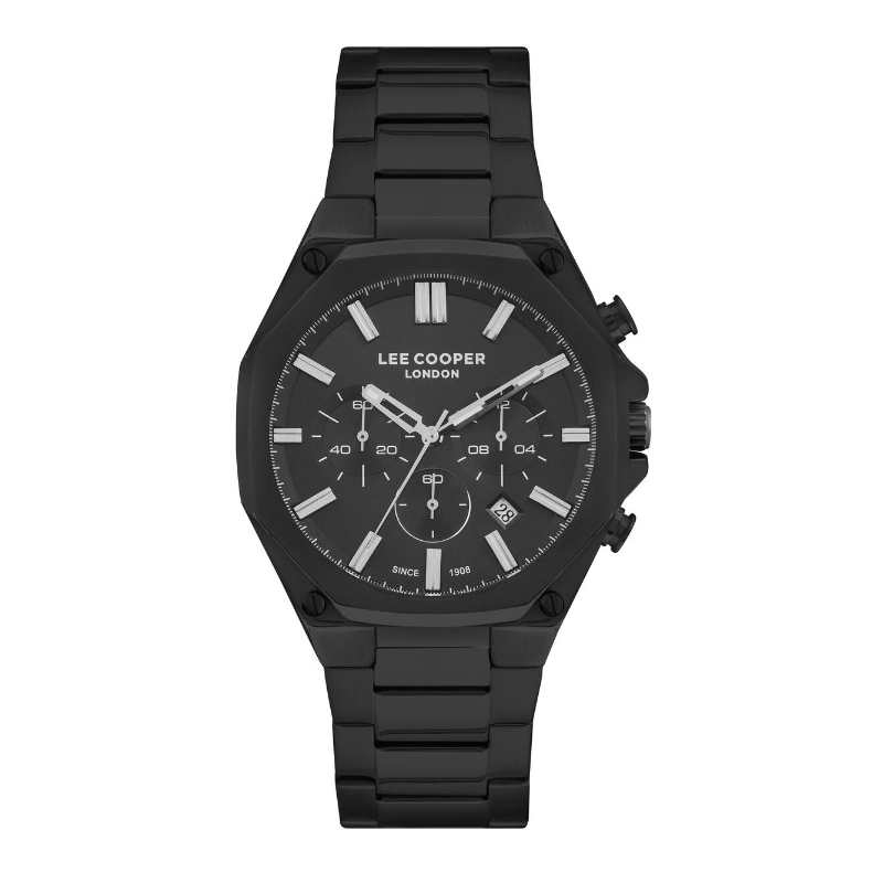 Montre Quartz pas cher pour Homme en Métal, de couleur Noir - Lee Cooper London - LC07319.650