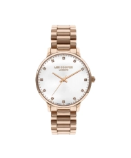 Montre Quartz pas cher pour Femme en Métal, de couleur Doré Rose - Lee Cooper London - LC07548.430