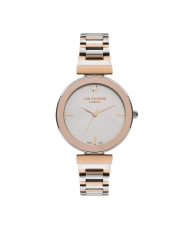 Cheap Women's Quartz Watch in Metal, Silver, Rose Gold, Rose Gold - Lee Cooper London - LC07711.530