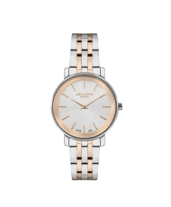 Montre Quartz pas cher pour Femme en Métal, de couleur Argenté, Doré Rose - Lee Cooper London - LC07684.530