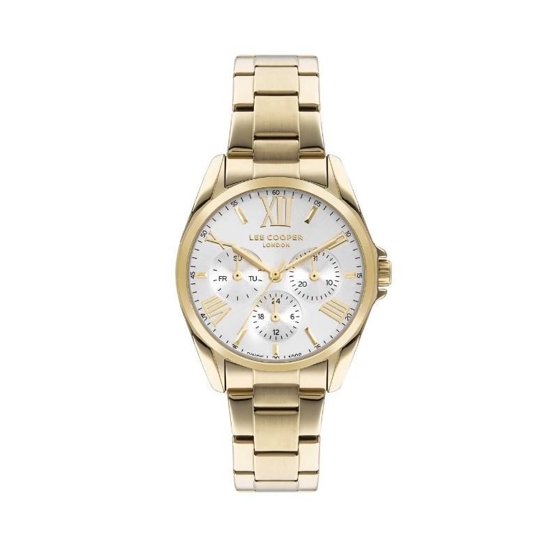 Reloj de Cuarzo Barato para Mujer en Metal, color Dorado - Lee Cooper London - LC07685.130