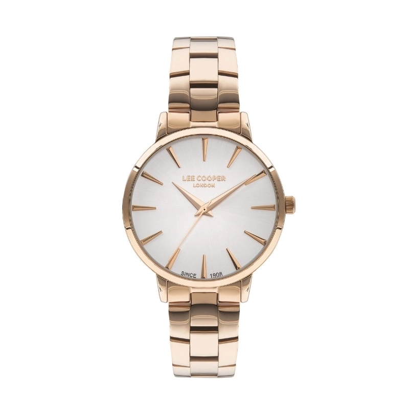 Montre Quartz pas cher pour Femme en Métal, de couleur Doré Rose - Lee Cooper London - LC07580.430