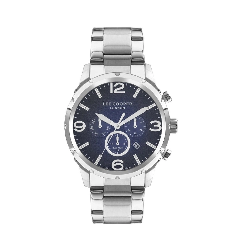 Montre Quartz pas cher pour Homme en Métal, de couleur Argenté - Lee Cooper London - LC07672.390