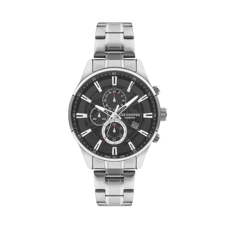 Montre Quartz pas cher pour Homme en Métal, de couleur Argenté - Lee Cooper London - LC07670.350