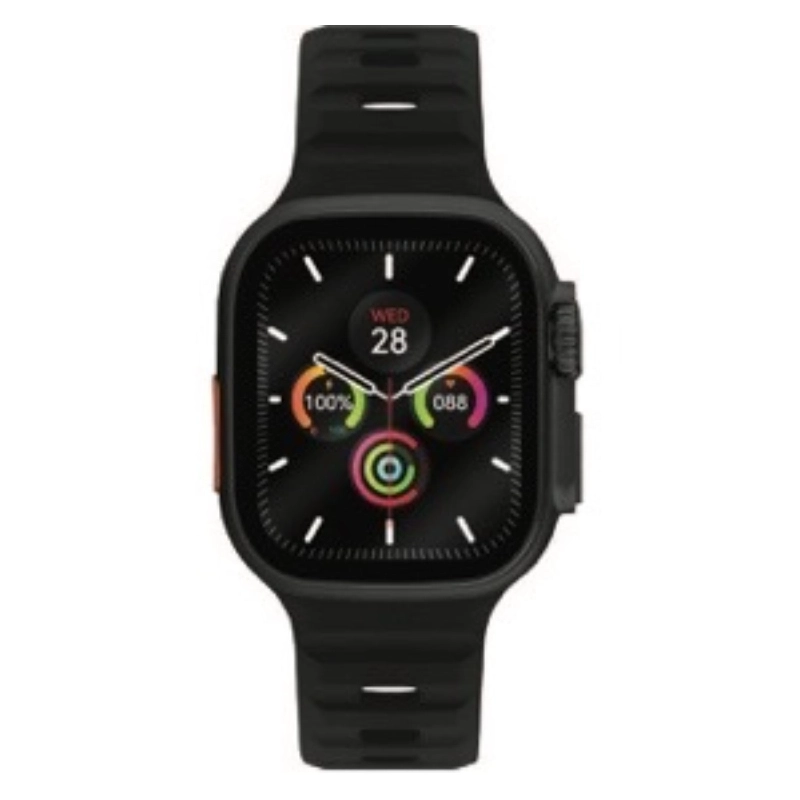 Cheap Smartwatch for Men in Metal, Silicone, Black, Red - Lee Cooper London - LCSM306