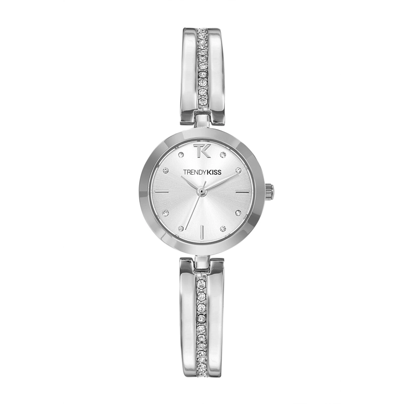 Front photo of this Inexpensive Women's Quartz Metal Watch, Silver - TM10106-03