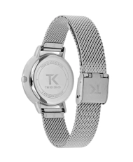 Photo 3 of this Inexpensive Women's Quartz Watch in Metal and Milanese Mesh, Silver - TM10138-03