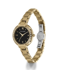 Photo 2 of this Cheap Women's Quartz Watch in Metal and Stainless Steel, Gold - TMG10141-02